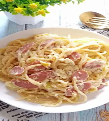 Home 1 8 Resep Spaghetti Carbonara Creamy